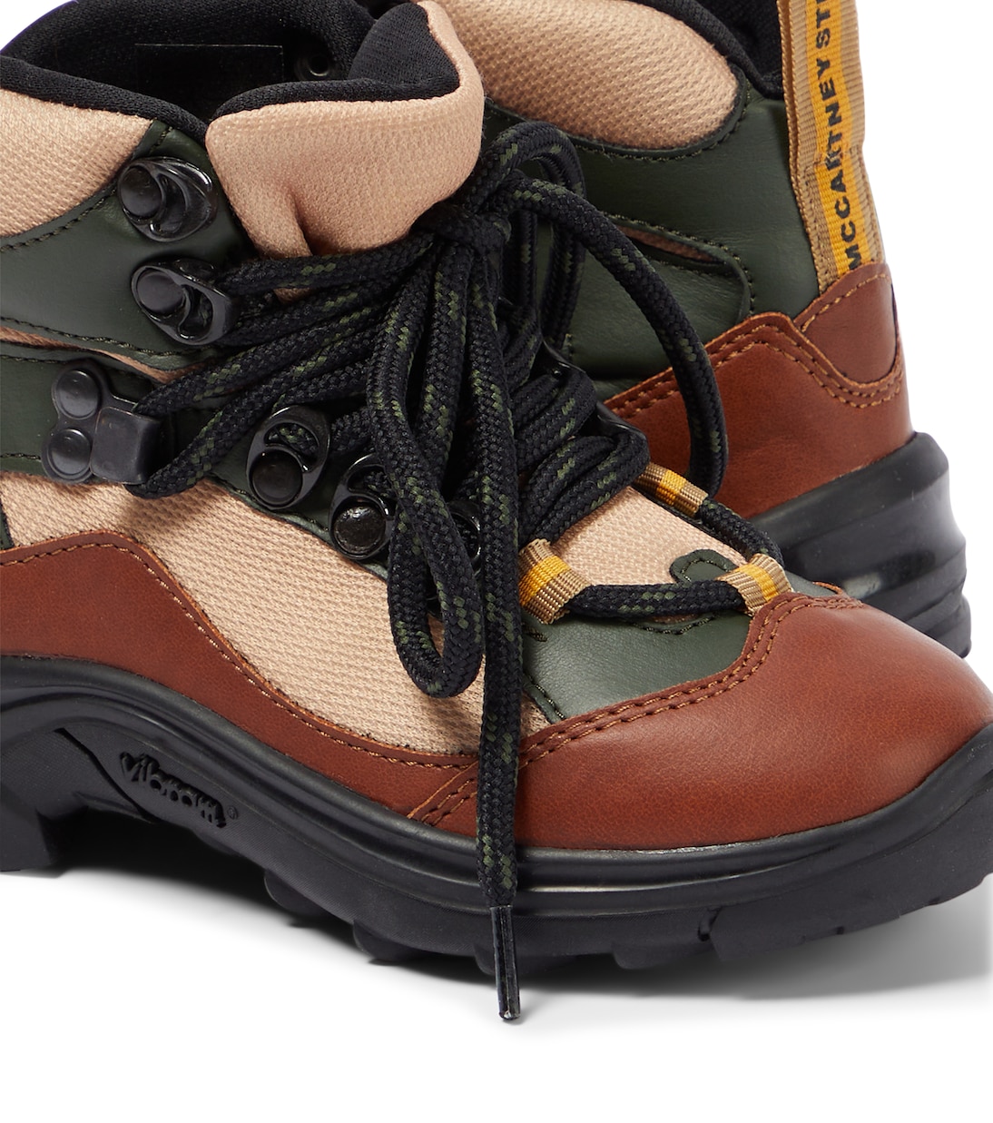 Stivaletti in similpelle e mesh | Stella McCartney Kids
