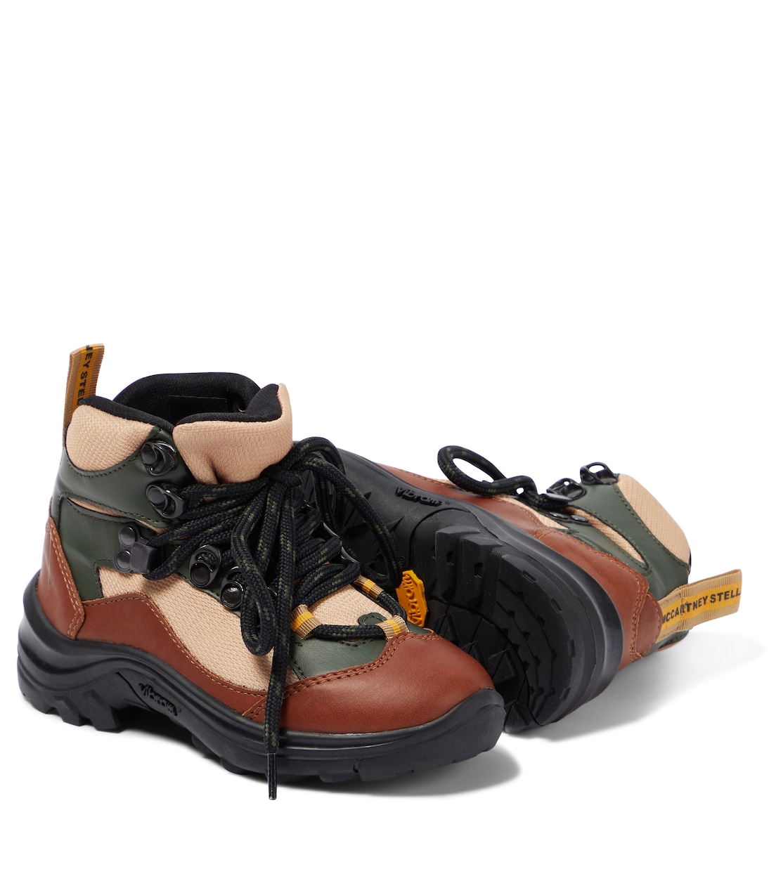 Stivaletti in similpelle e mesh | Stella McCartney Kids