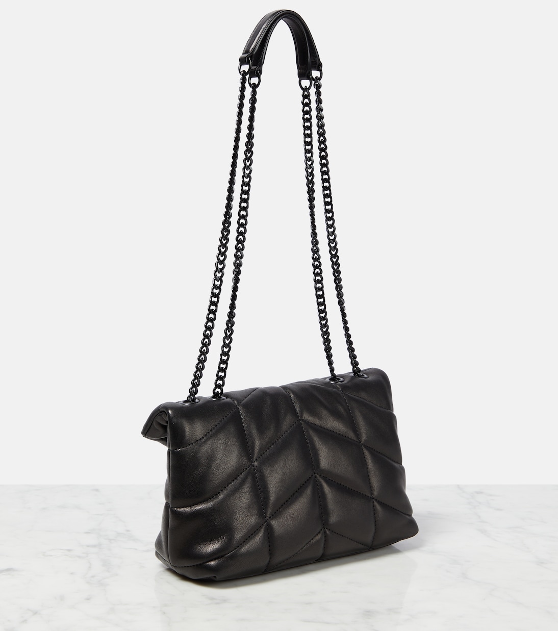 Sac Puffer Toy en cuir | Saint Laurent