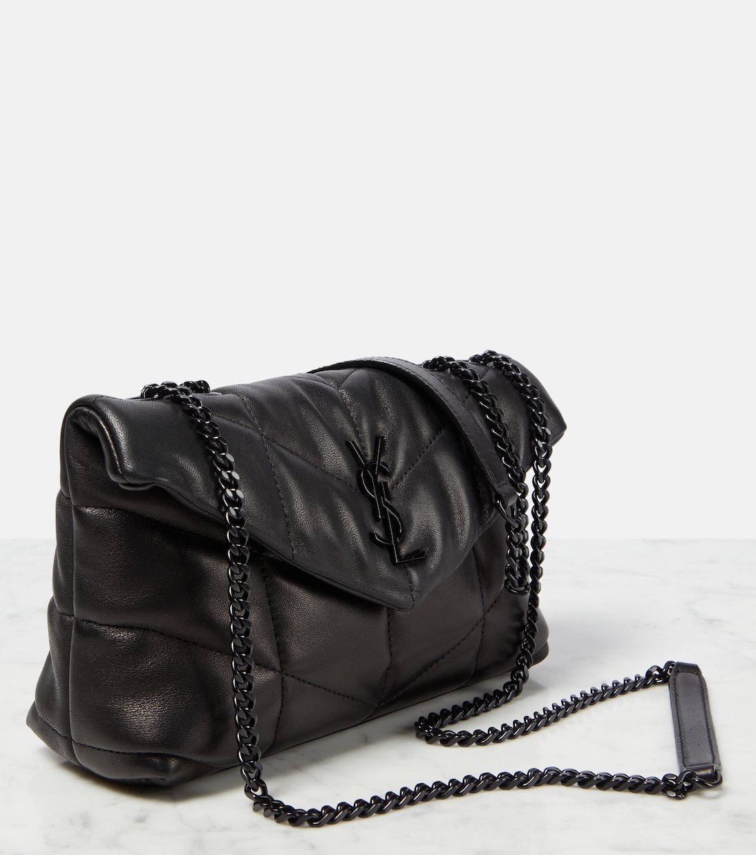 Sac Puffer Toy en cuir | Saint Laurent