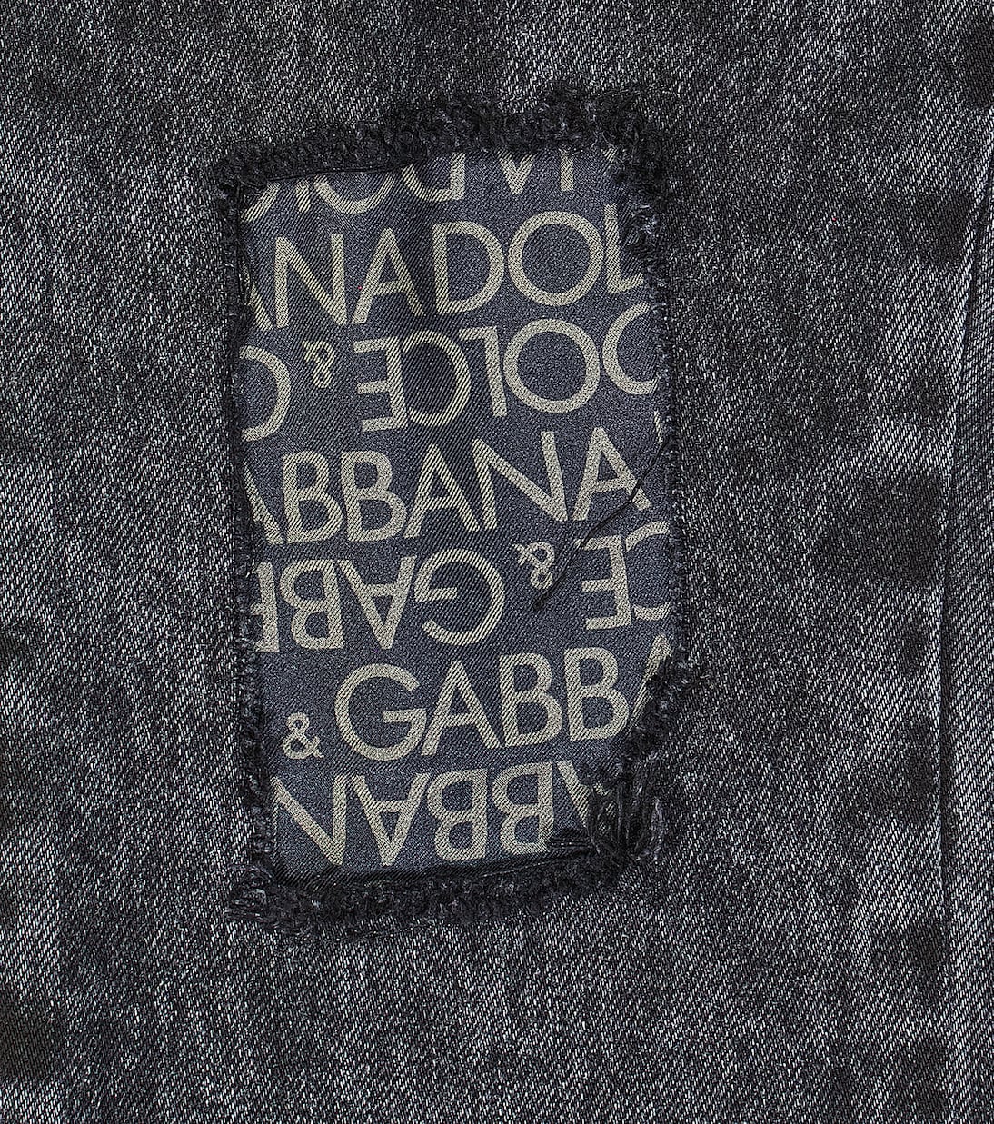 Jeans regular con twill di seta | Dolce&Gabbana Kids