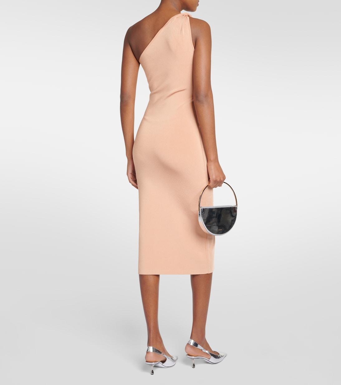 One-Shoulder-Midikleid | Galvan