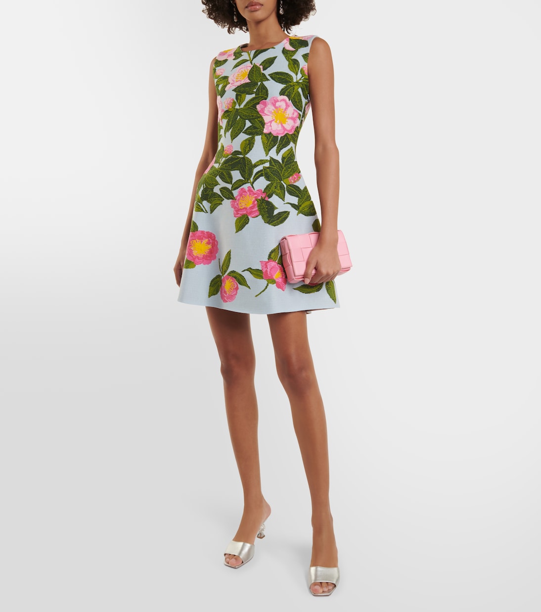 Bedrucktes Minikleid | Oscar de la Renta