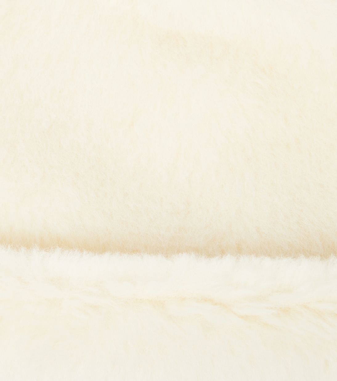 Alpaca, linen, and silk teddy beanie | Max Mara Kids