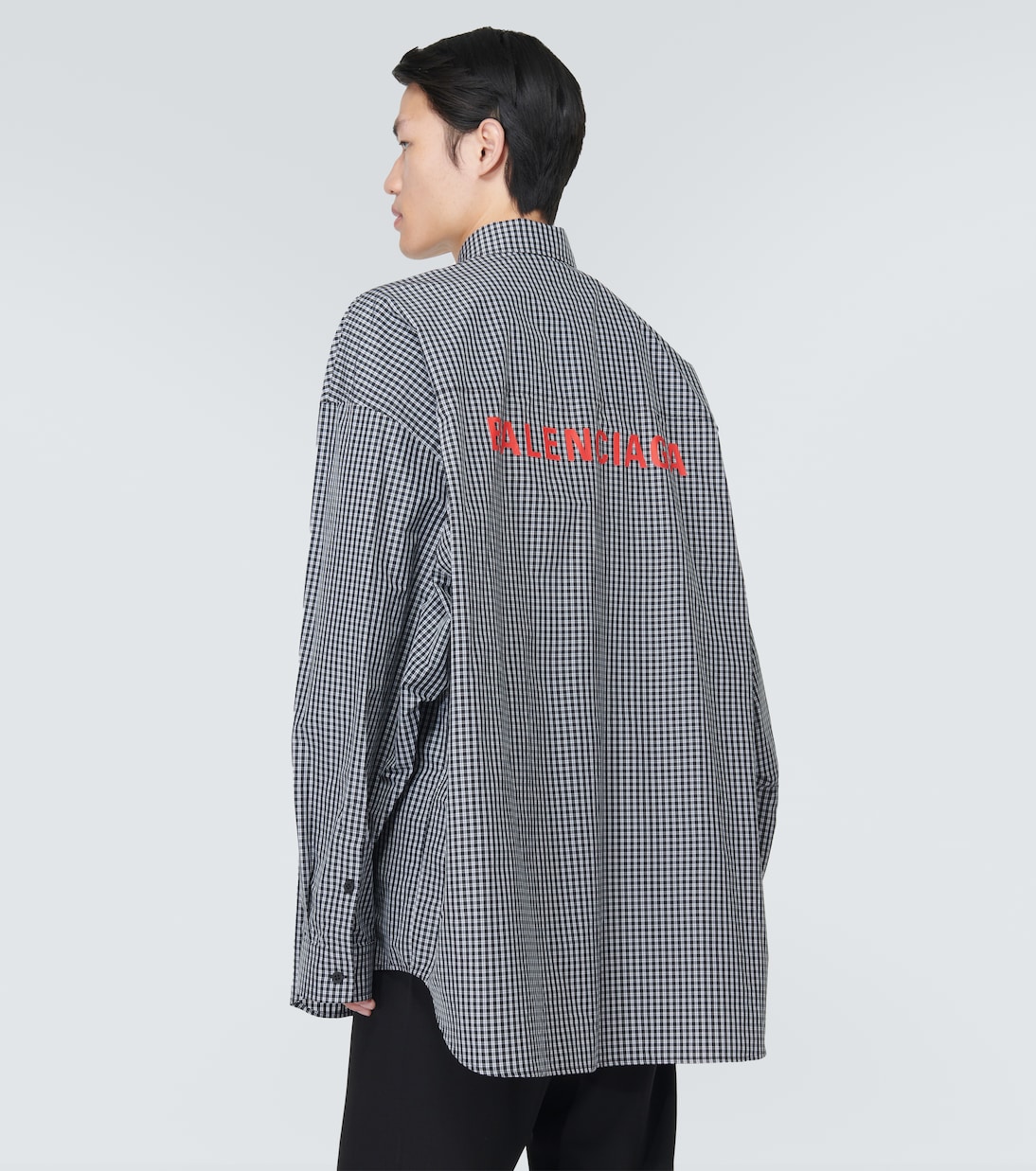 Camicia oversize in misto cotone | Balenciaga