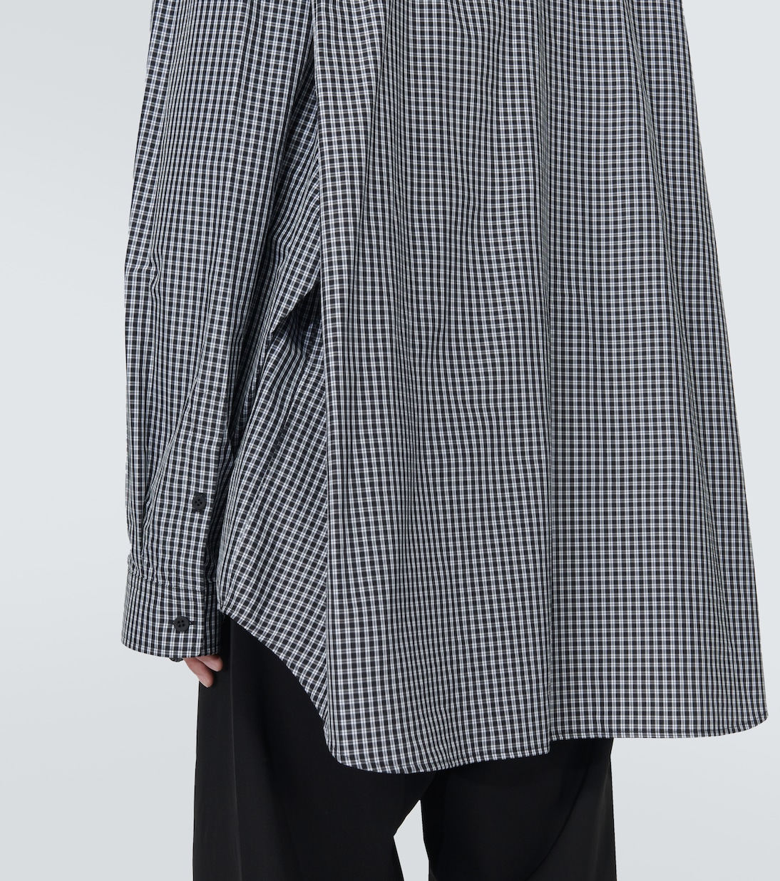 Camicia oversize in misto cotone | Balenciaga