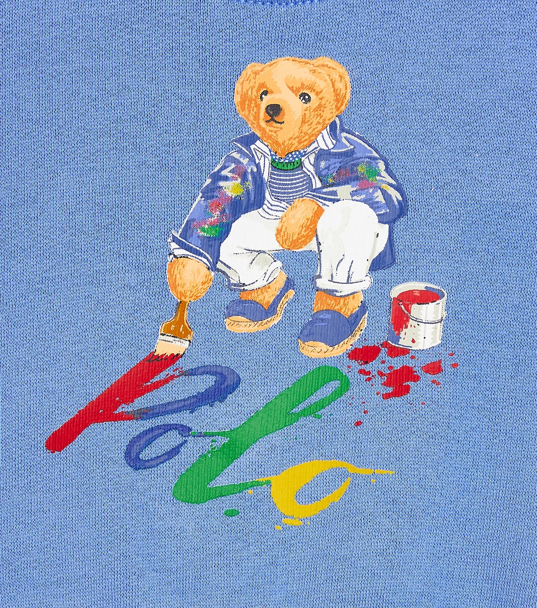 Baby Polo Bear cotton-blend sweatshirt | Polo Ralph Lauren Kids