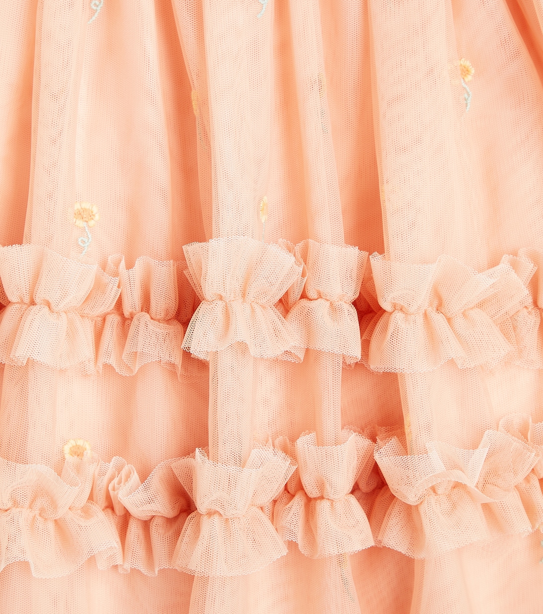 Besticktes Kleid aus Tüll | Stella McCartney Kids