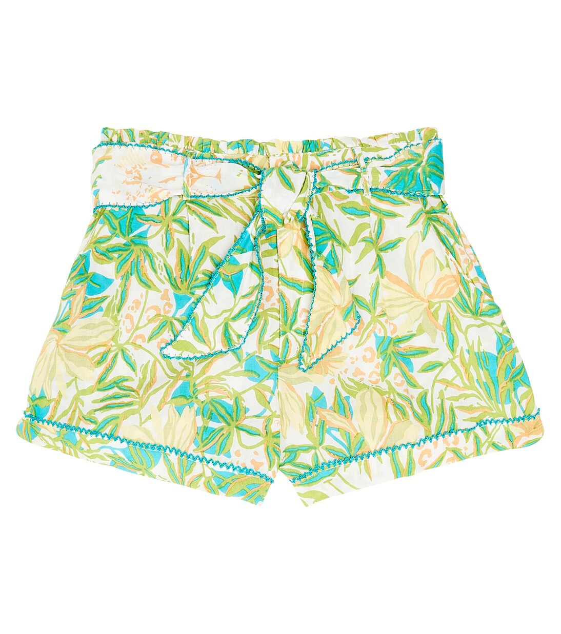 Shorts Rachel florales | Poupette St Barth Kids