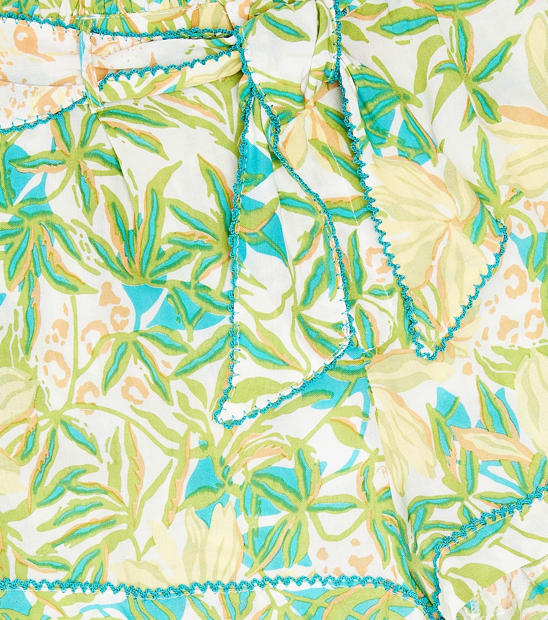Shorts Rachel florales | Poupette St Barth Kids