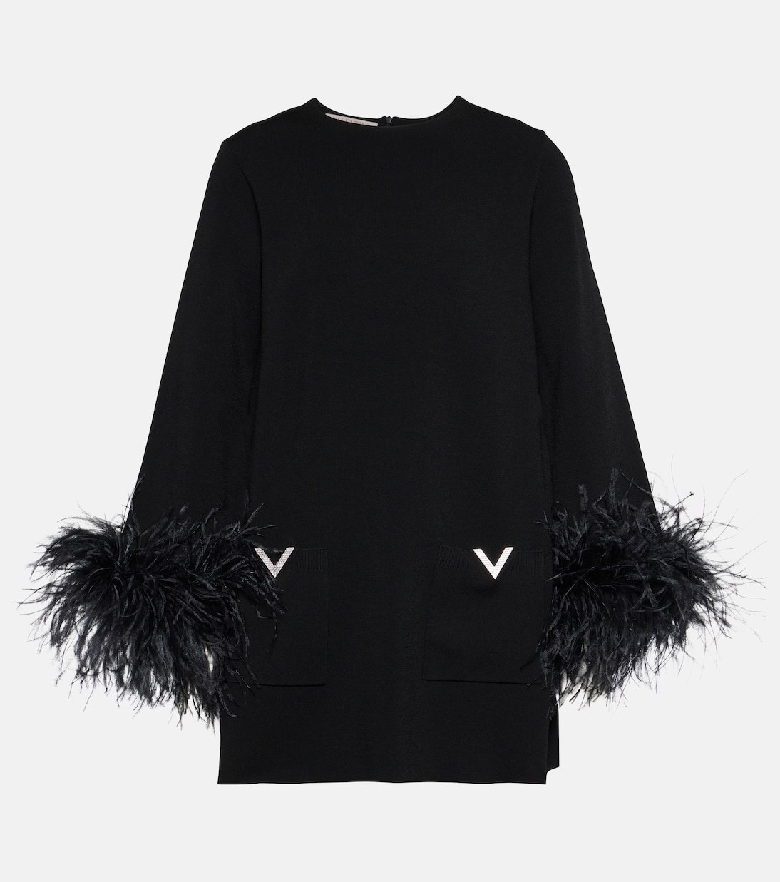 Bluse mit Federn | Valentino