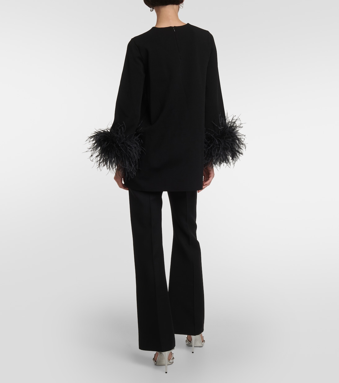 Bluse mit Federn | Valentino