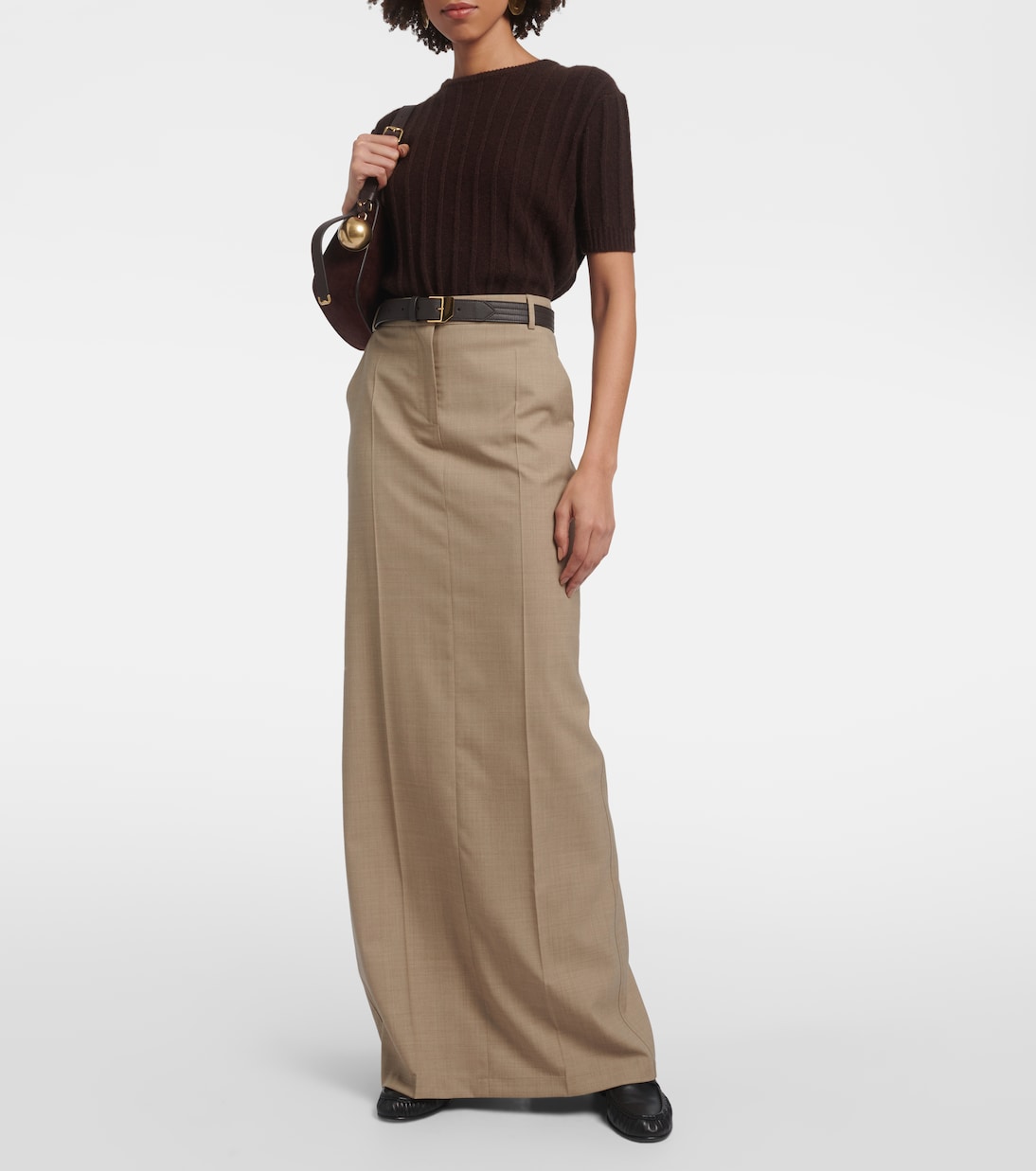 Circe virgin wool maxi skirt | Max Mara