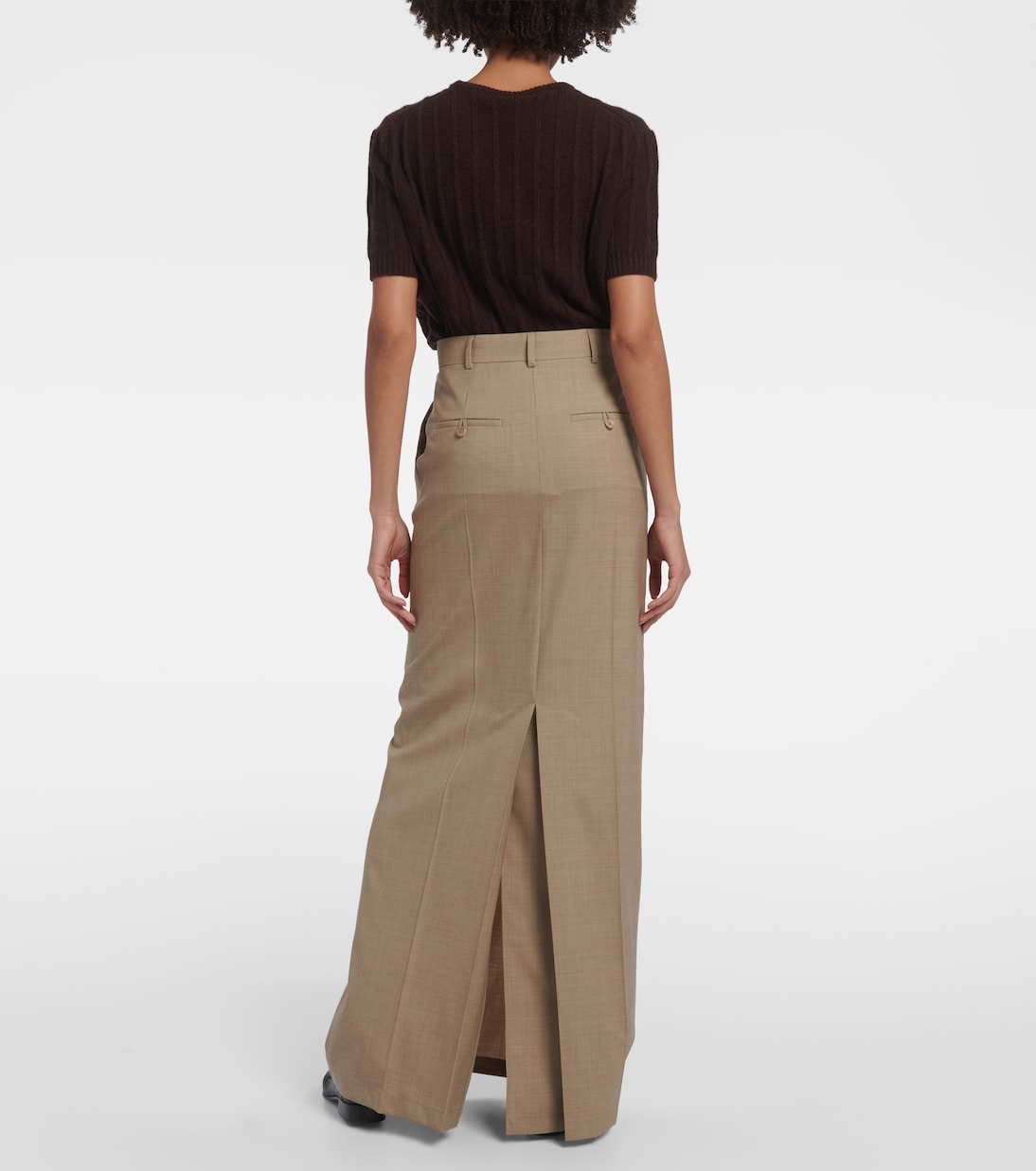 Circe virgin wool maxi skirt | Max Mara