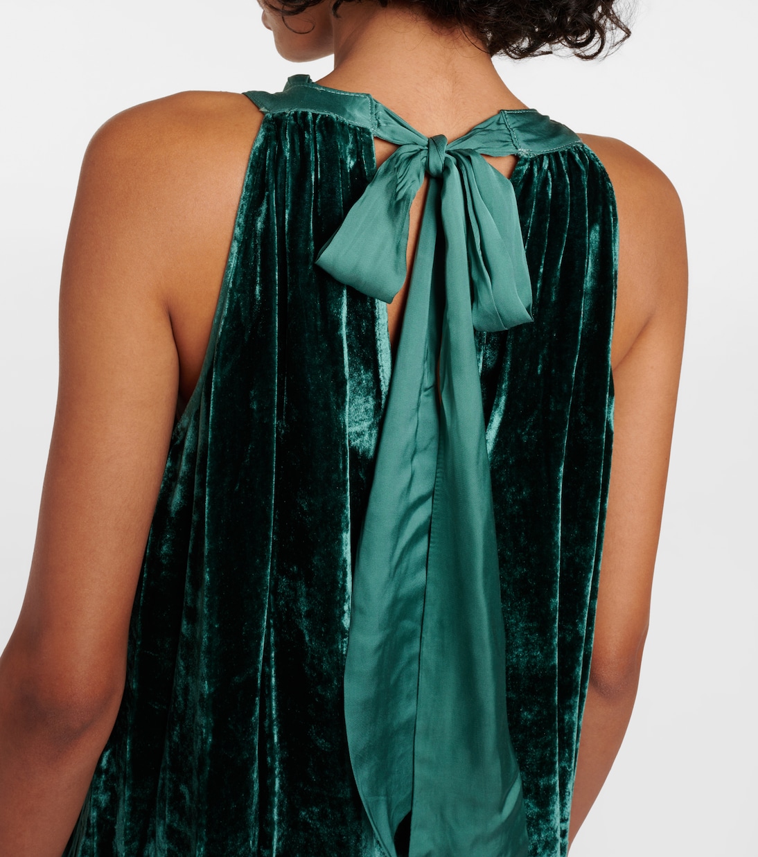 Abito midi Maren in velluto | Velvet