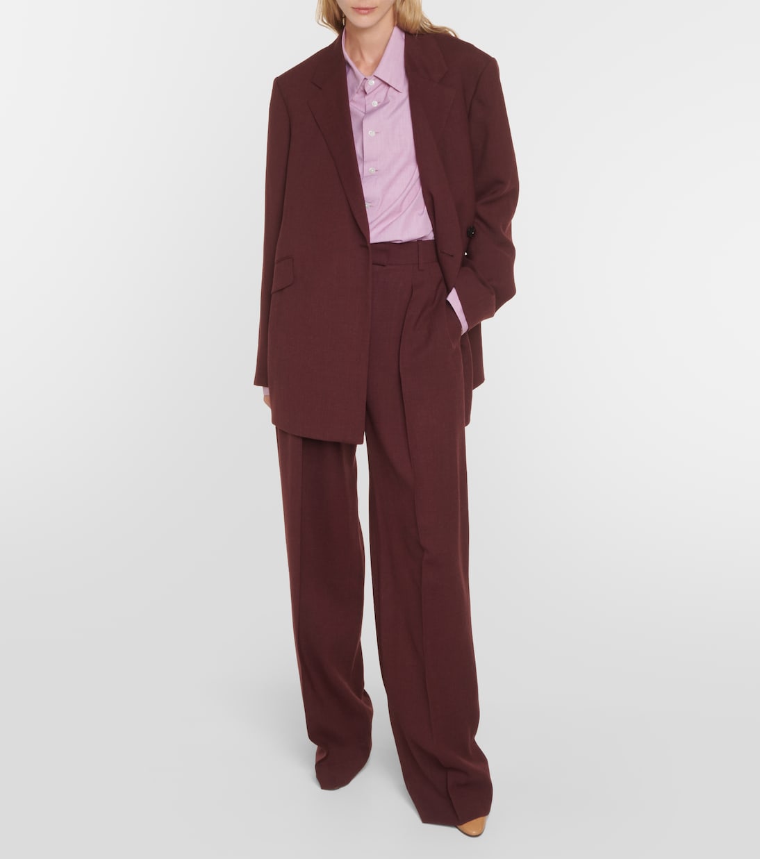 Camicia oversize Attica in popeline di cotone | The Row