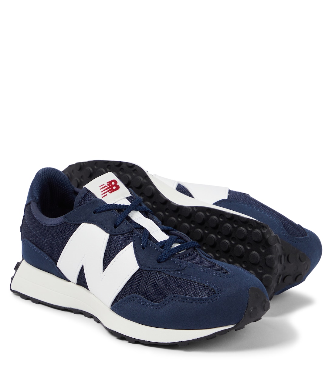 327 suede-trimmed sneakers | New Balance Kids