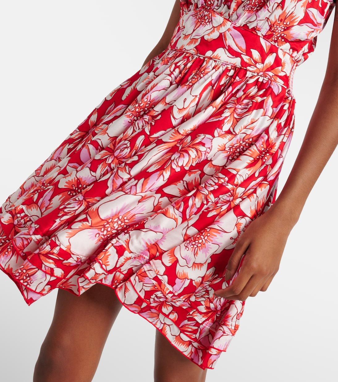 Miniabito Bessie con stampa floreale | Poupette St Barth