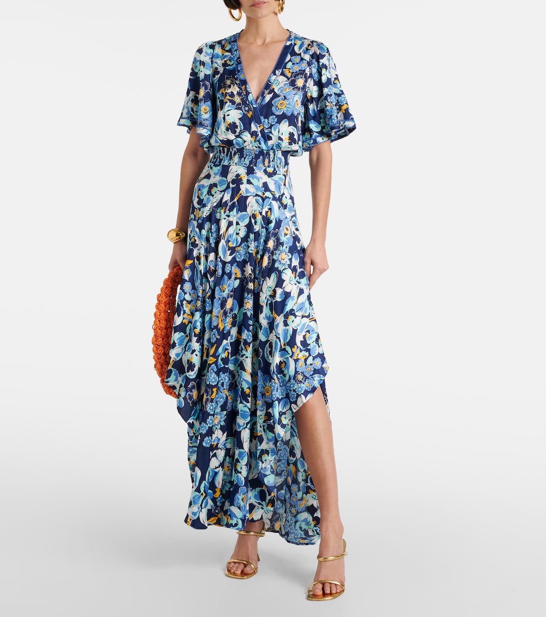 Bedrucktes Maxikleid Mabelle | Poupette St Barth