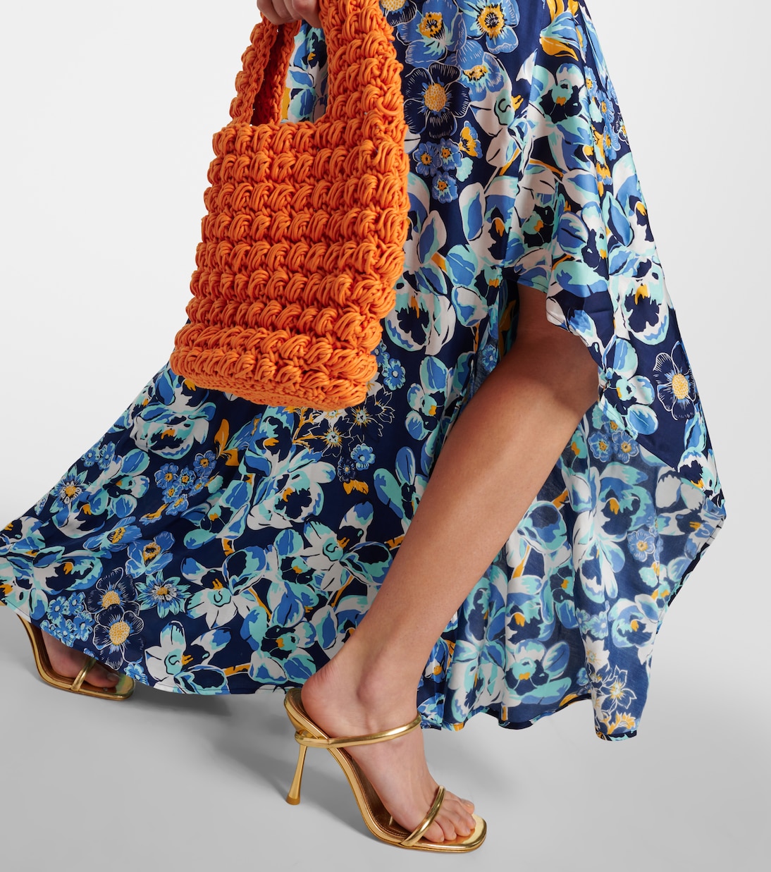 Bedrucktes Maxikleid Mabelle | Poupette St Barth