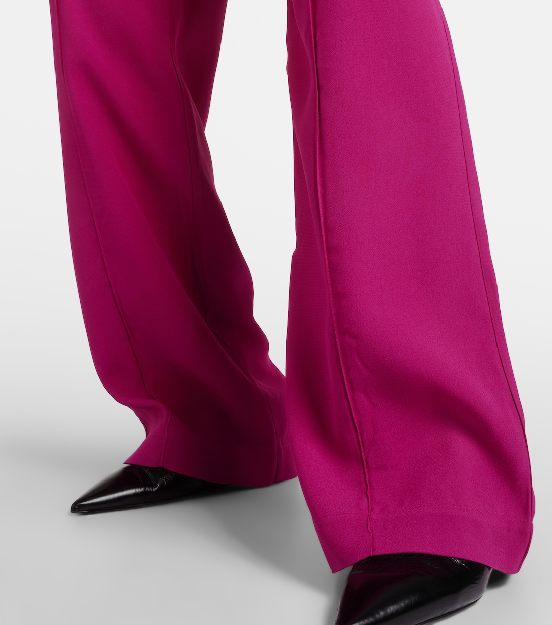 Marlene high-rise crêpe cady palazzo pants | Taller Marmo