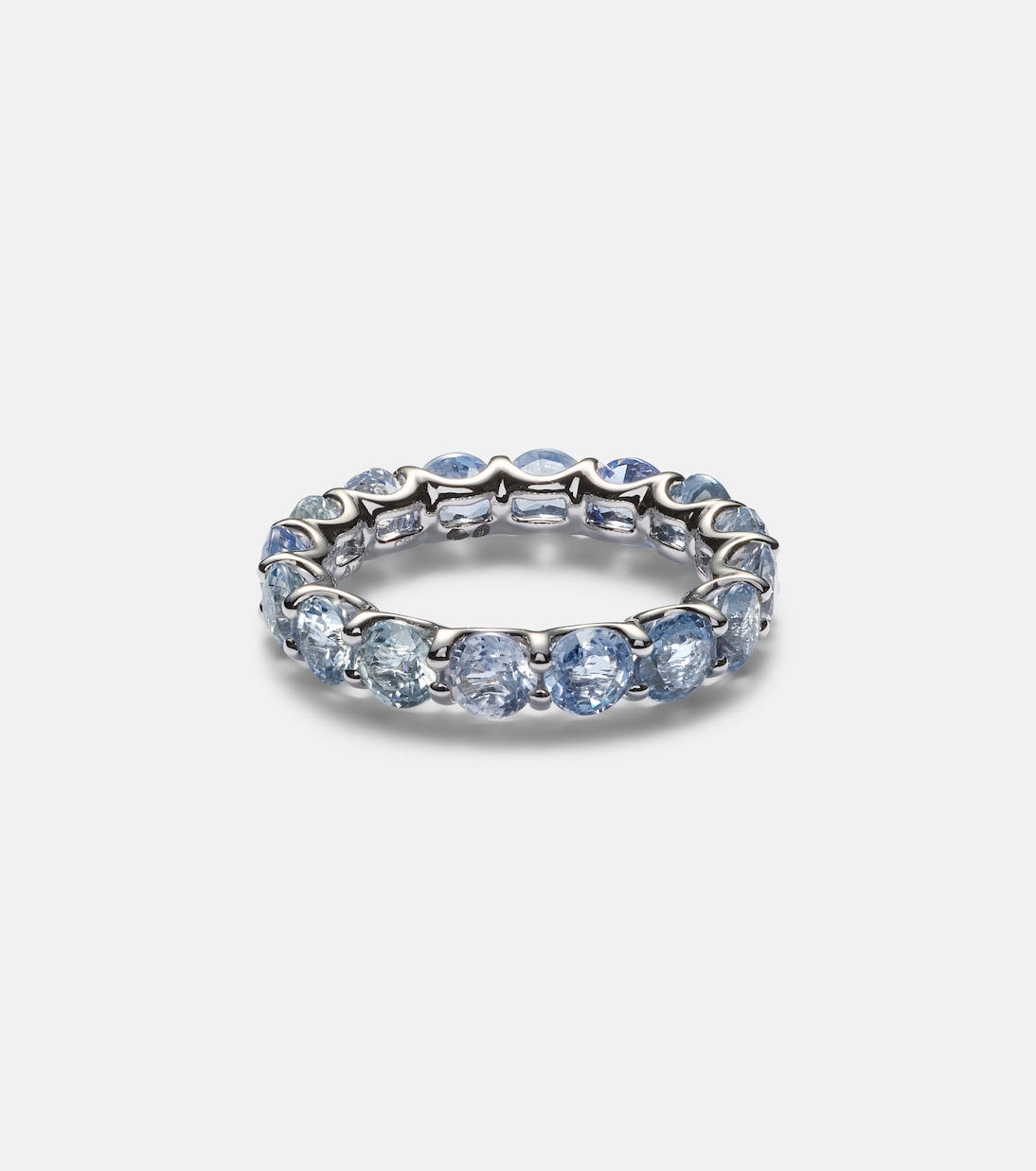 Anello Pastello in oro bianco 18kt con zaffiri - Gioielli BUCHERER per giovani eleganti