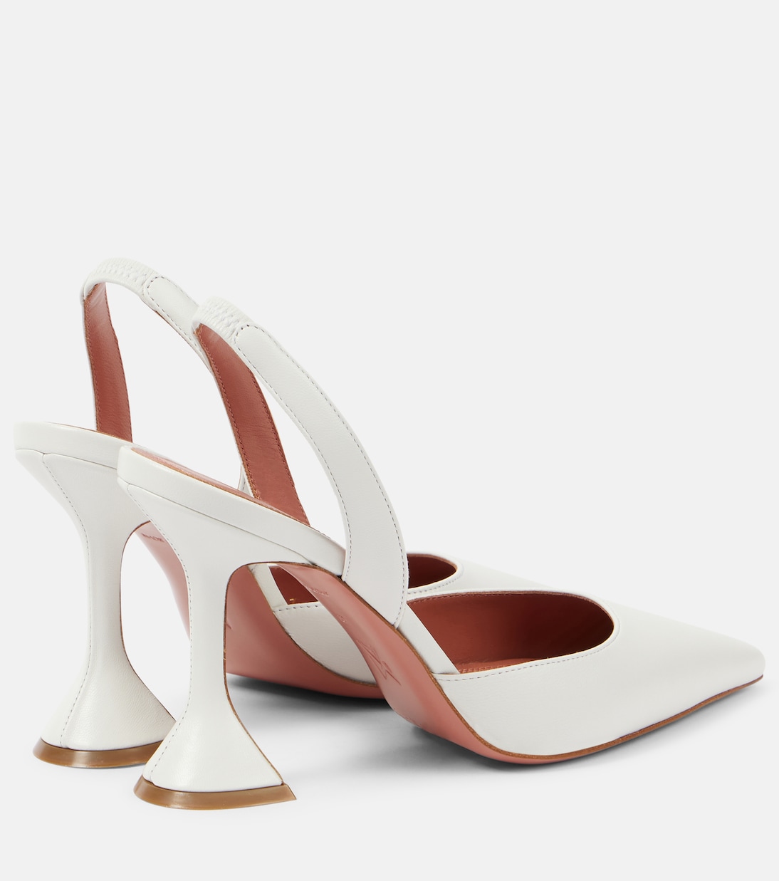Escarpins Holli 95 en cuir | Amina Muaddi