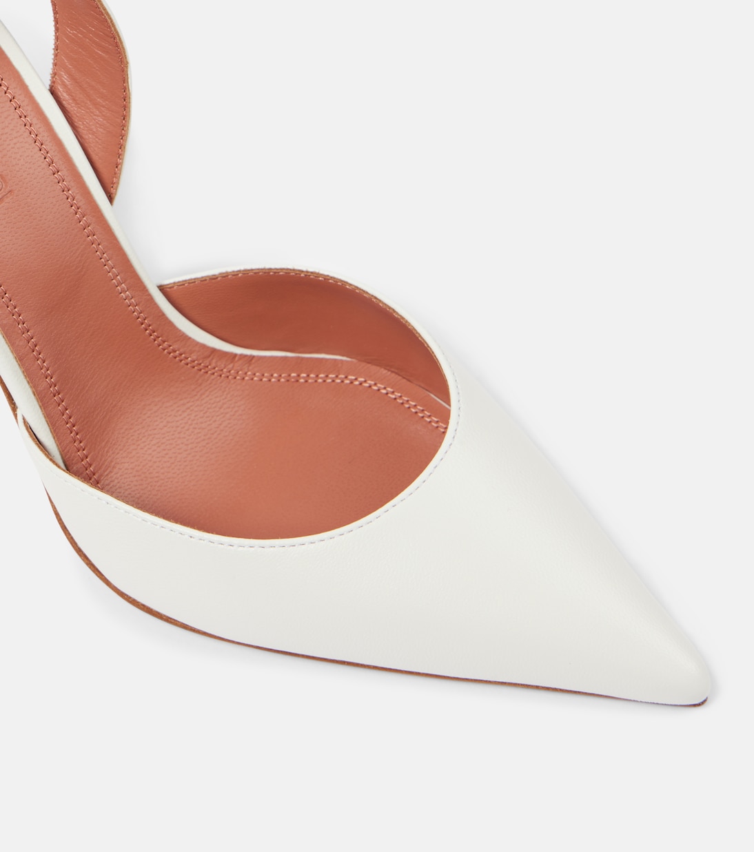 Escarpins Holli 95 en cuir | Amina Muaddi