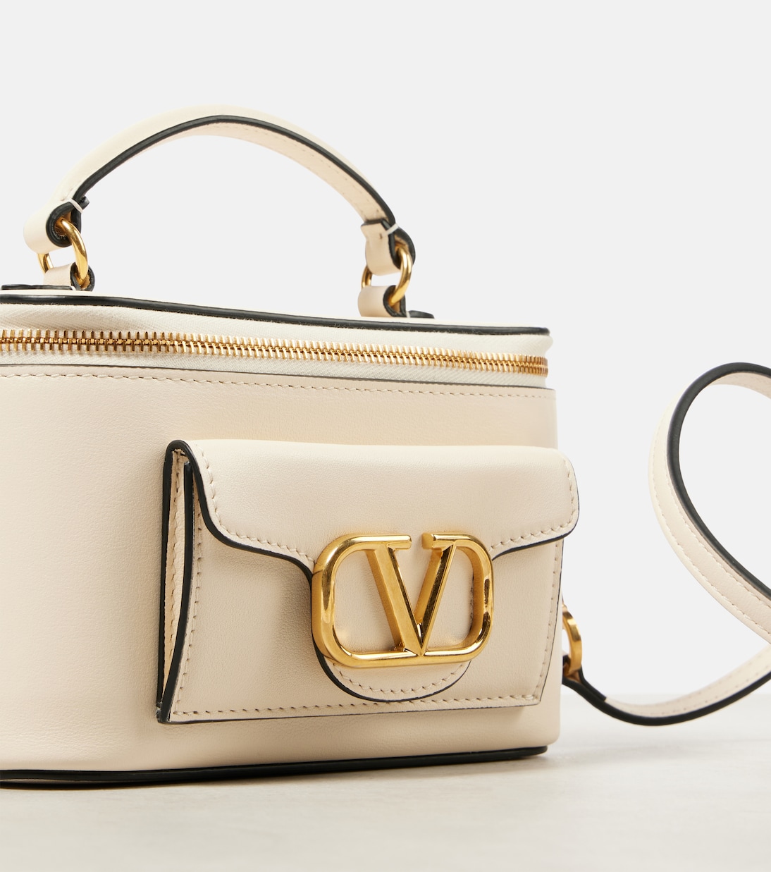 Tote VLogo Signature Locò Mini aus Leder | Valentino Garavani