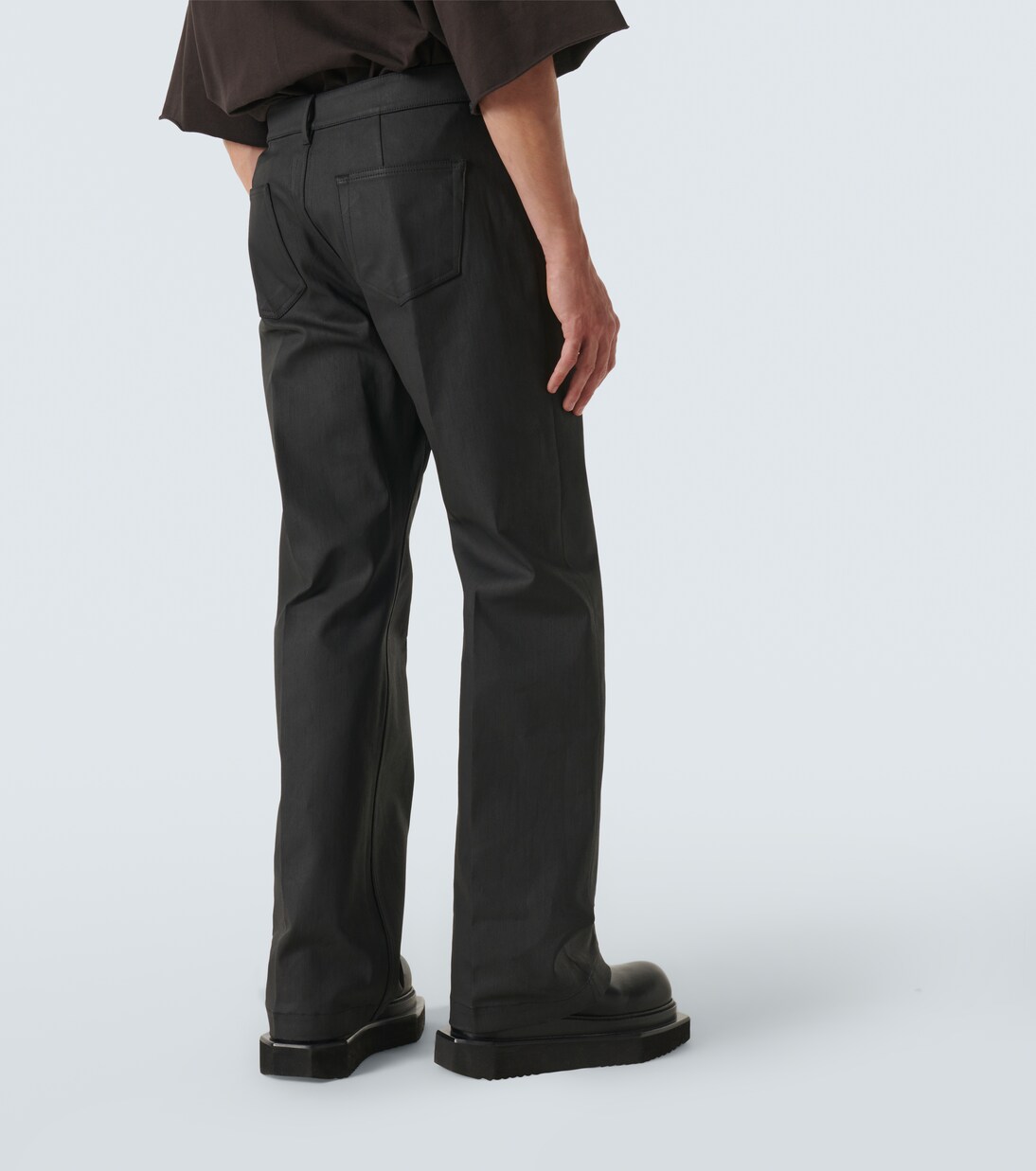 Mid-Rise Wide-Leg Jeans Geth | Rick Owens