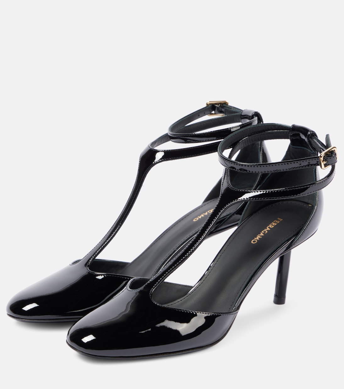 Lysandra patent leather pumps | Ferragamo