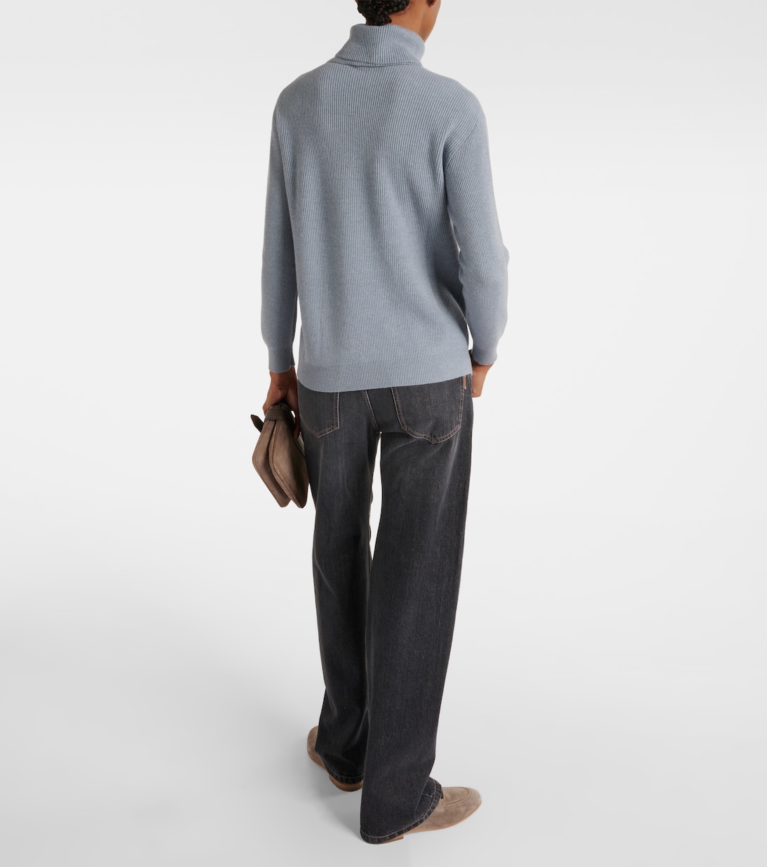 Jersey de cuello alto de cachemir | Brunello Cucinelli