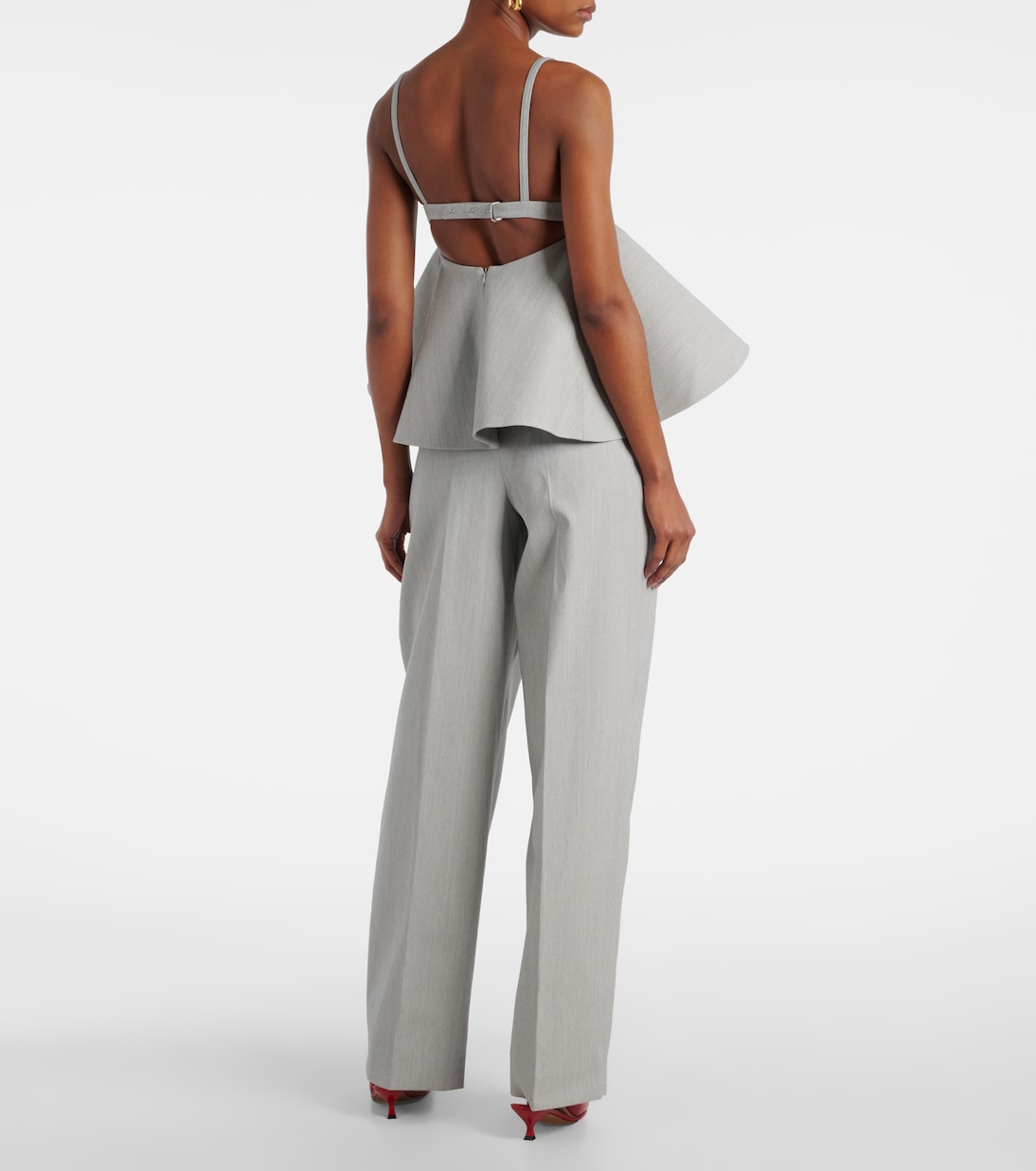 Top Le Haut Vela con peplo | Jacquemus