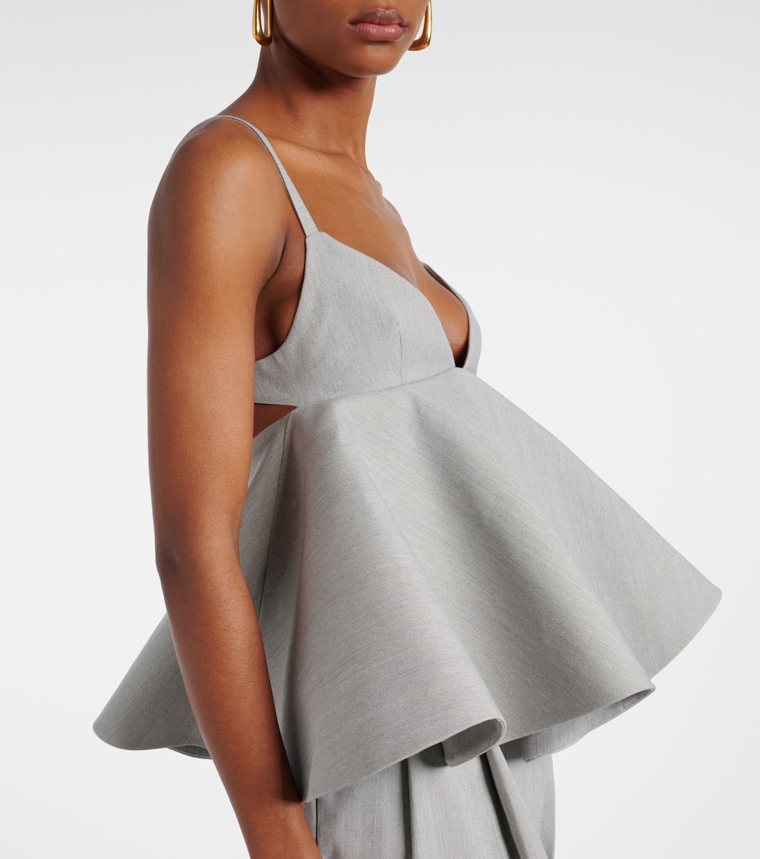 Top Le Haut Vela con peplo | Jacquemus