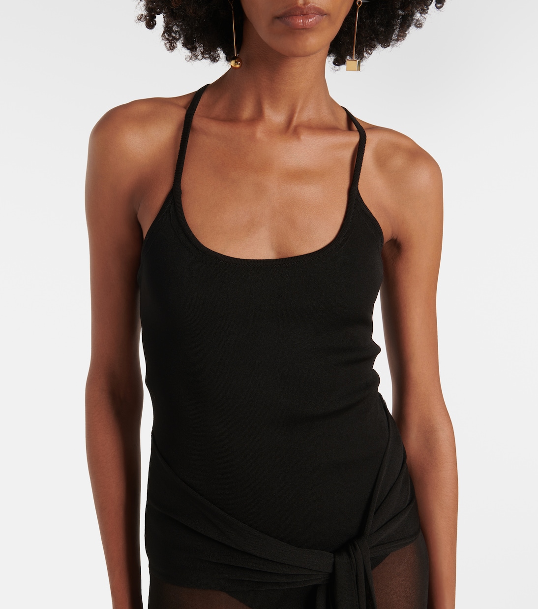 Robe longue La Maille Nodo à ornements | Jacquemus