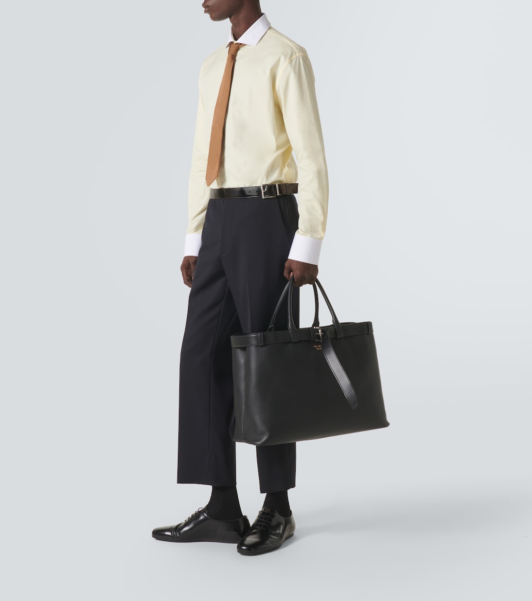 Tote Prada Buckle aus Leder | Prada