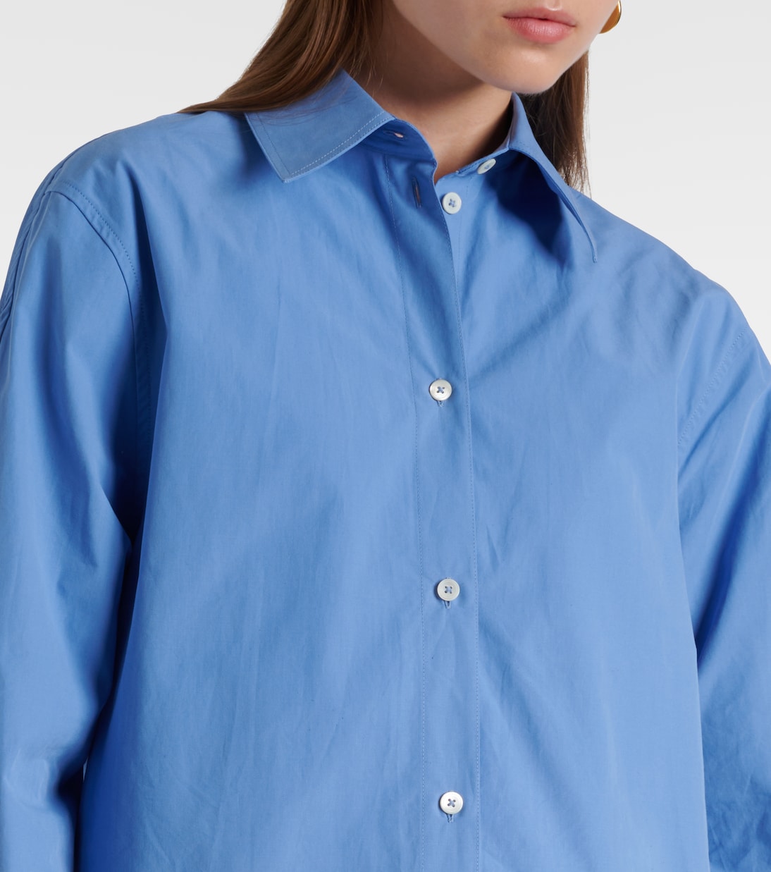 Chemise oversize en coton | Toteme