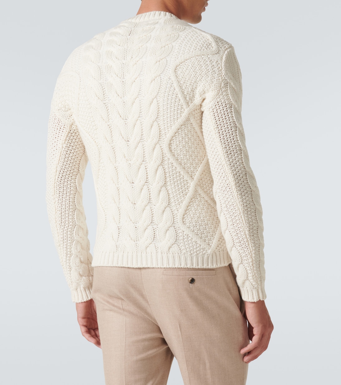 Pullover in cashmere a trecce | Gabriela Hearst