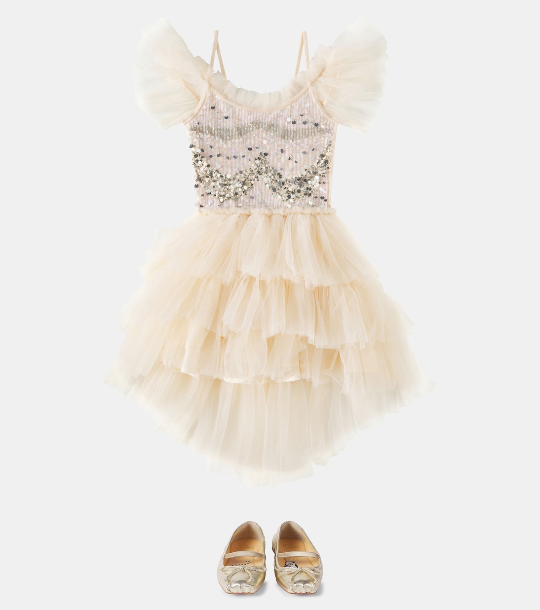 Verziertes Kleid Cosmic Girl aus Tüll | Tutu Du Monde