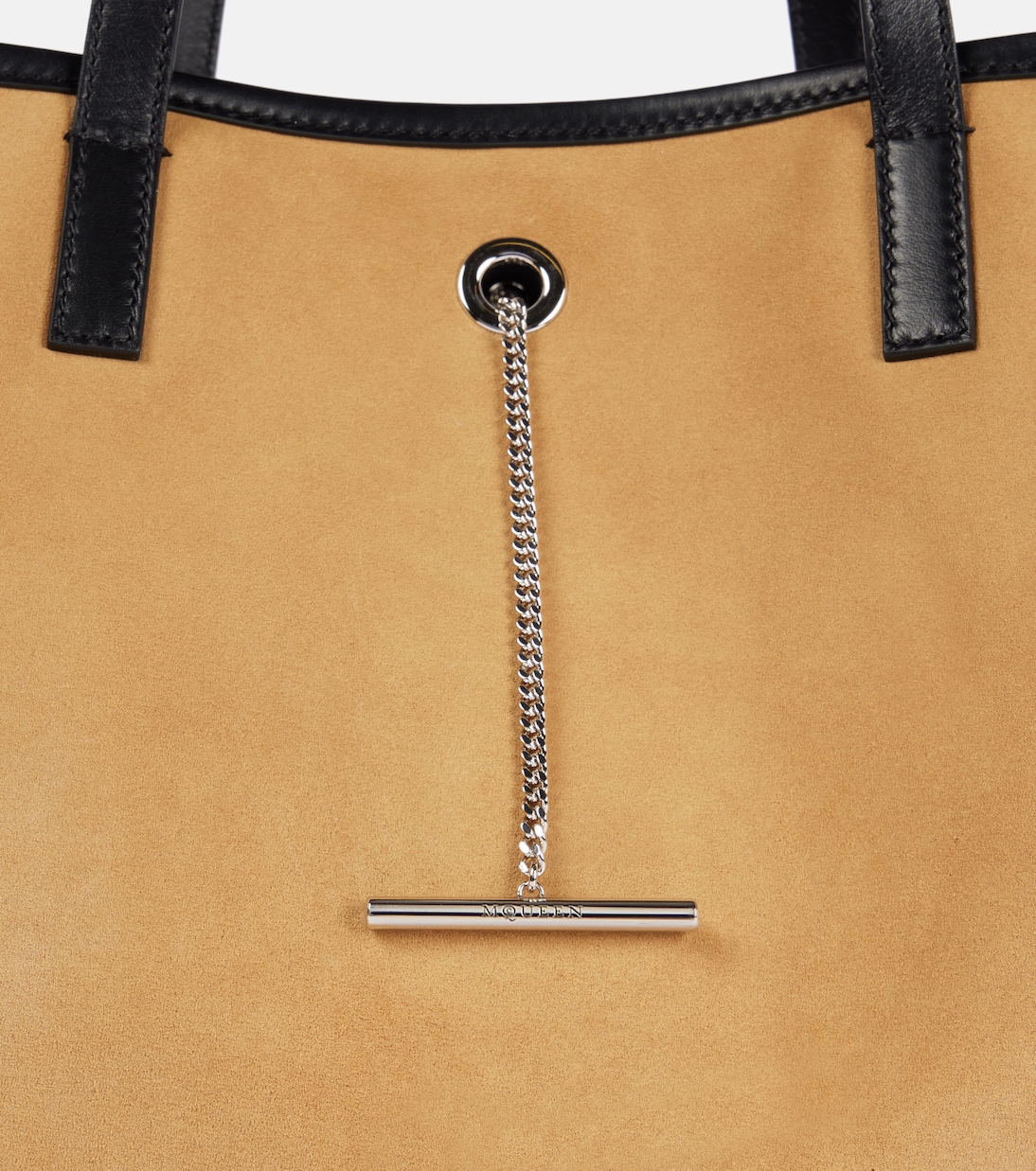 Shopper Pendant Large in suede | McQueen
