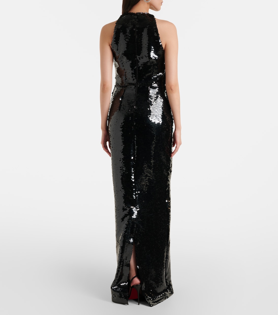 Santina sequined gown | Safiyaa