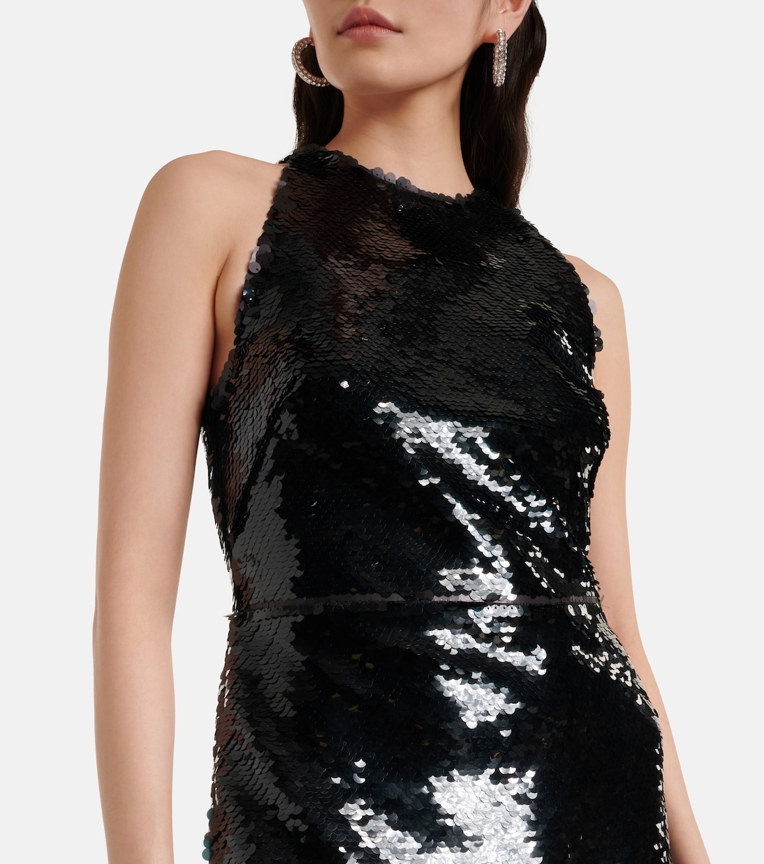 Santina sequined gown | Safiyaa