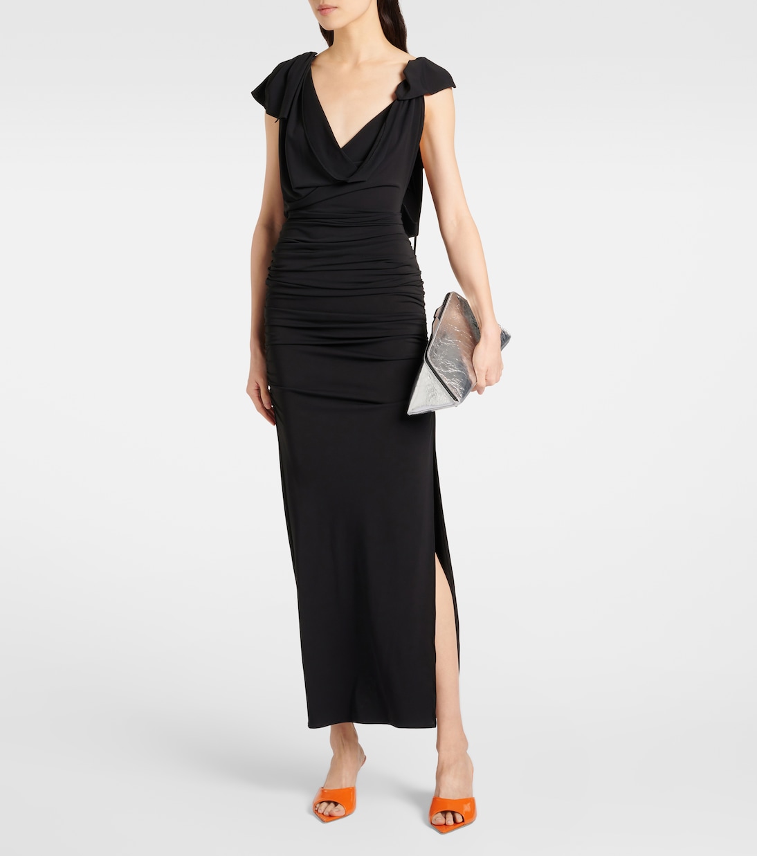 Pantoletten aus Lackleder | Gianvito Rossi