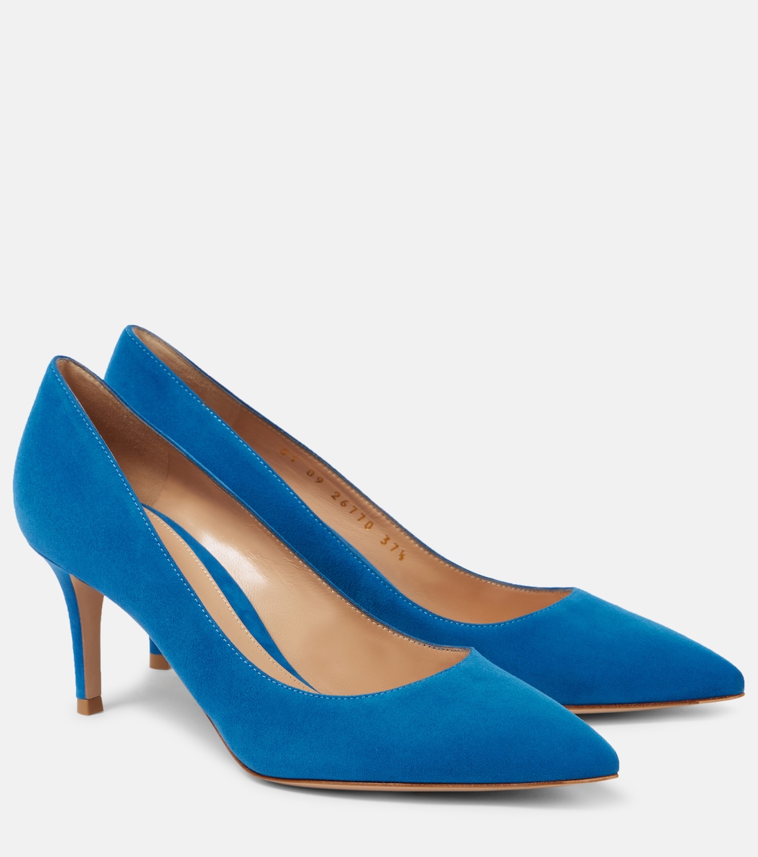 Pumps Gianvito 70 in suede | Gianvito Rossi