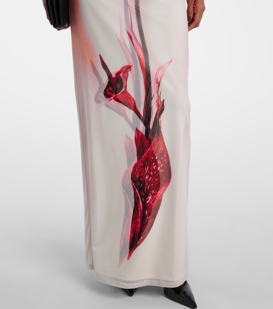 Robe longue Body Morphing Mariniere | Jean Paul Gaultier