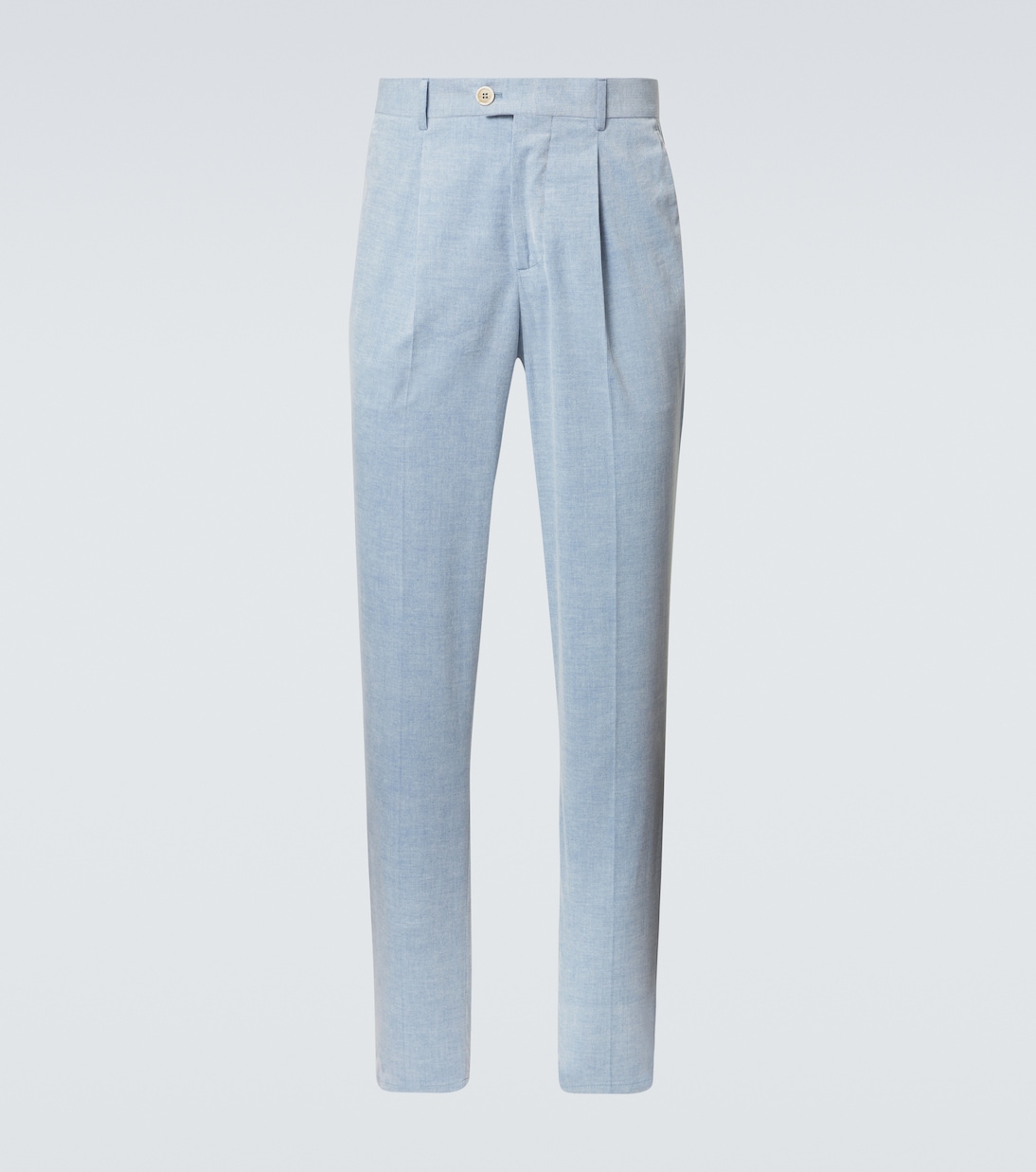 Pantaloni regular in cotone | Brunello Cucinelli