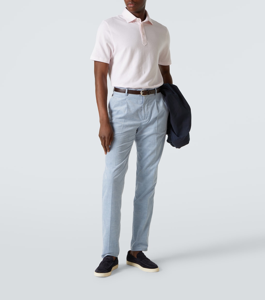 Pantaloni regular in cotone | Brunello Cucinelli