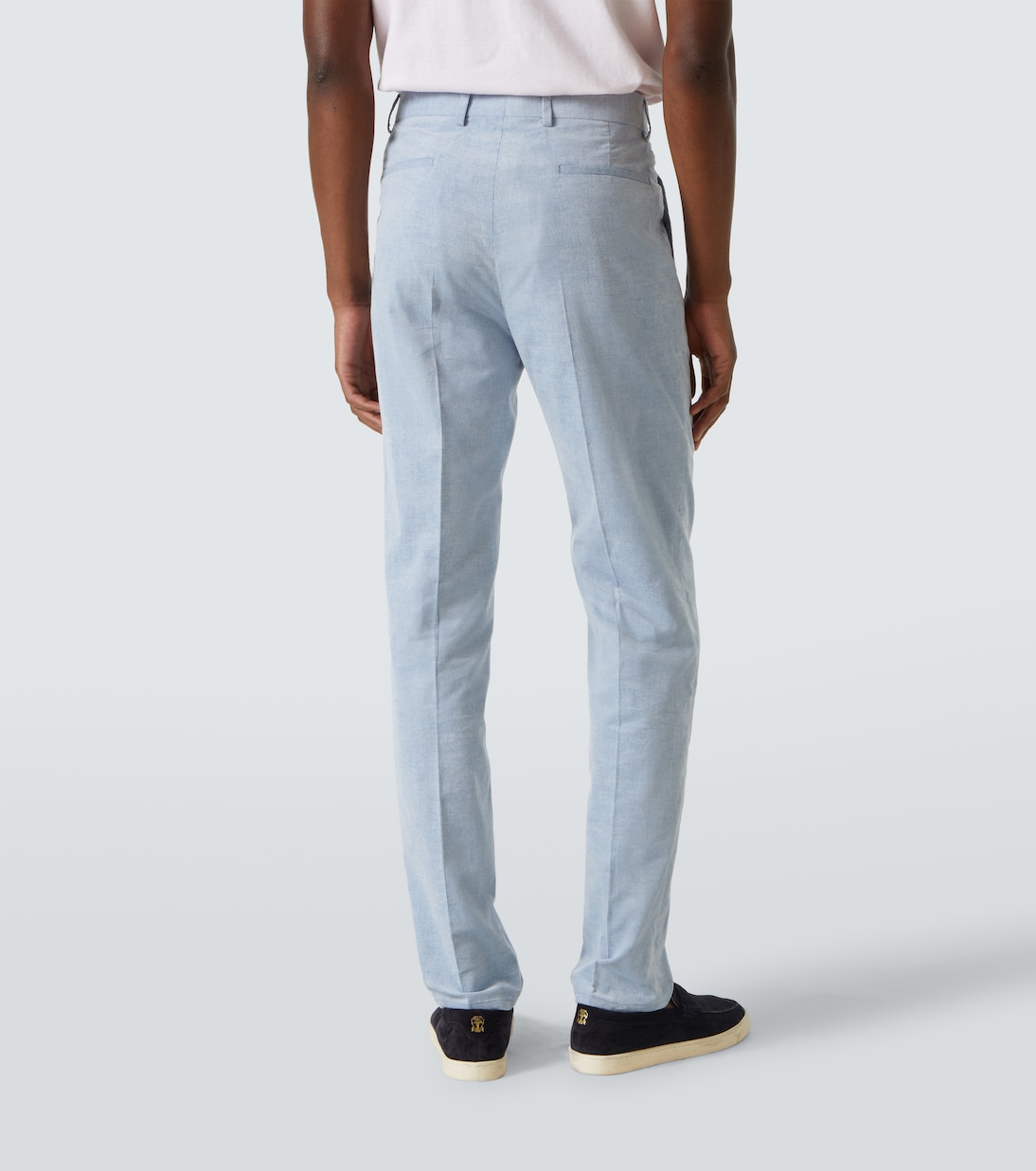 Pantaloni regular in cotone | Brunello Cucinelli