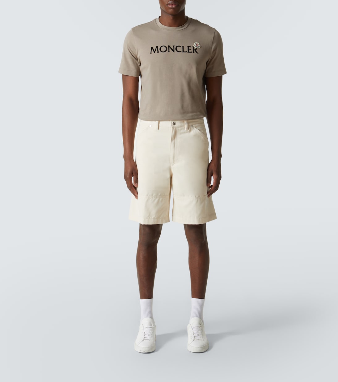 Logo cotton jersey T-shirt | Moncler