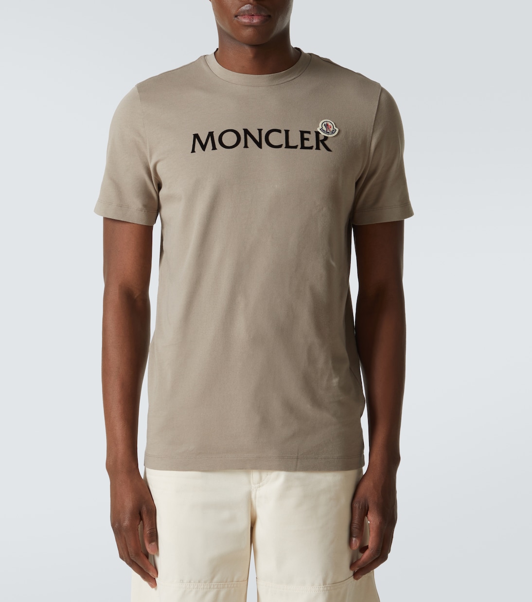Logo cotton jersey T-shirt | Moncler